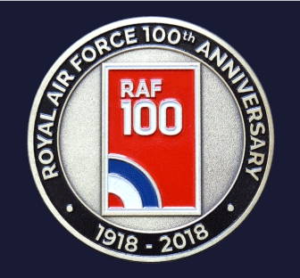 RAF 100 Celebration Coins