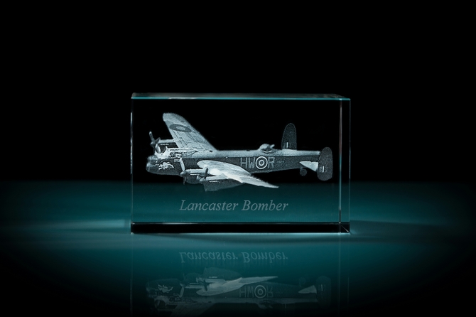 Avro Lancaster Laser Cut Wooden 3D Kit (3mm Regular) - Cutters Den