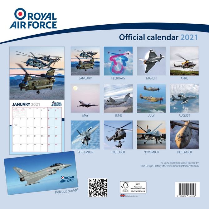 Official RAF 2022 Calendar