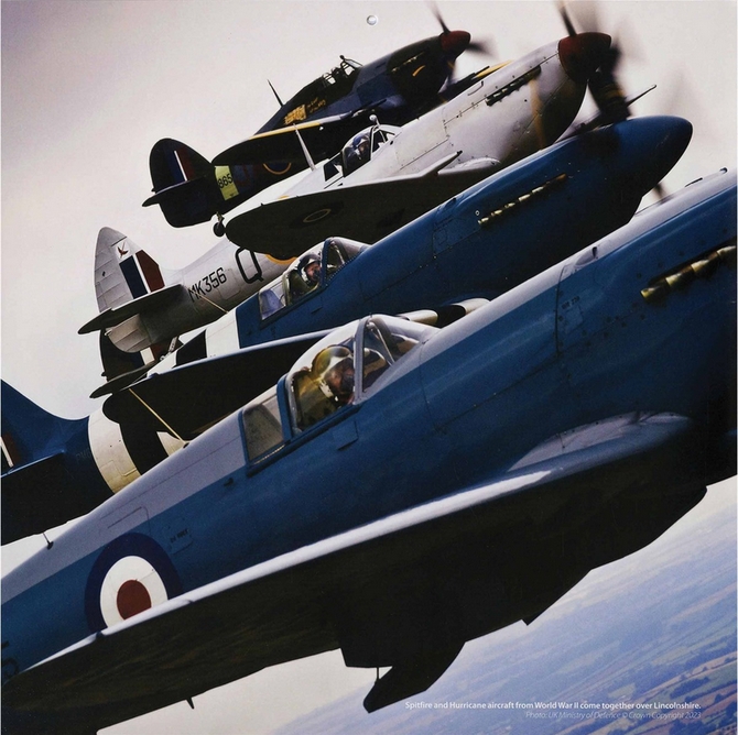 Official RAF Salute To The Past 2024 Calendar