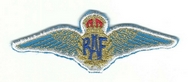 RAF Wings Embroidered Badge