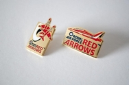 Official Red Arrow Core and Swoosh pins