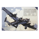 Lancaster Bomber Hardboard Print