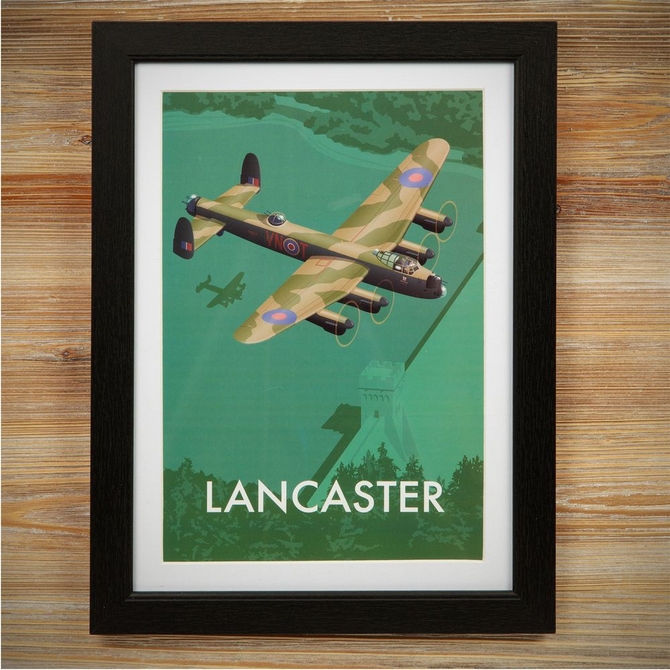BBMF Avro Lancaster 'Thumper' Canvas Print – Various Sizes – Aviation Art, Free Delivery