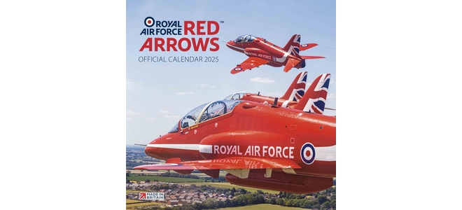 Official RAF Red Arrows 2025 Calendar