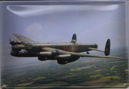Lancaster Bomber Wall Plaque - 15 x 10.5cm