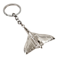 RAF Vulcan Bomber Silver Plated Keyring