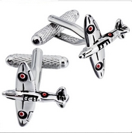 RAF Spitfire And Roundel Cuff Links