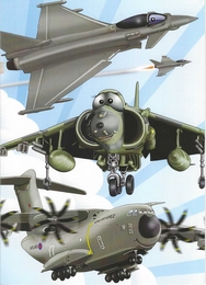 RAF Jets Greetings Card