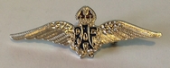 Official RAF Wings Sweetheart Brooch - Silver