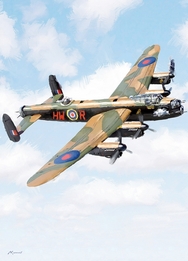 AVRO Lancaster Birthday Card