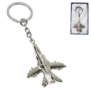 RAF Tornado silver plated keyring