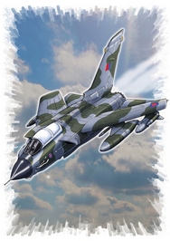 RAF Tornado Design Greetings Card