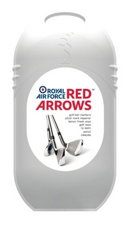 Official RAF Red Arrows Golfing Tee and Marker accessory Pod
