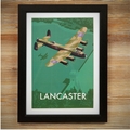 Lancaster Bomber Framed Print