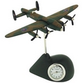 Lancaster Bomber Miniature Clock