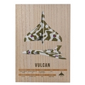 RAF Vulcan Wooden Wall Plaque
