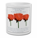 Remembrance Poppy China Mug