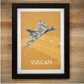 AVRO Vulcan Framed Print
