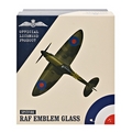 RAF Spitfire Whisky Glass