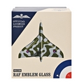 RAF Vulcan Whisky Glass