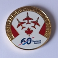 Officially Licensed Red Arrows 2024 Canada Tour Coin