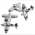 RAF Roundel And Spitfire Cufflink Set