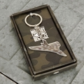 Vulcan Print Keyring