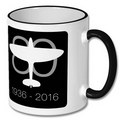 Lancaster and Spitfire Anniversay Logo Mug Set