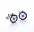 RAF Roundel And Spitfire Cufflink Set