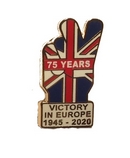 VE Day Victory Pin Badge