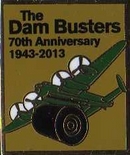 Official Royal Air Force Dambusters Collectable Logo pin